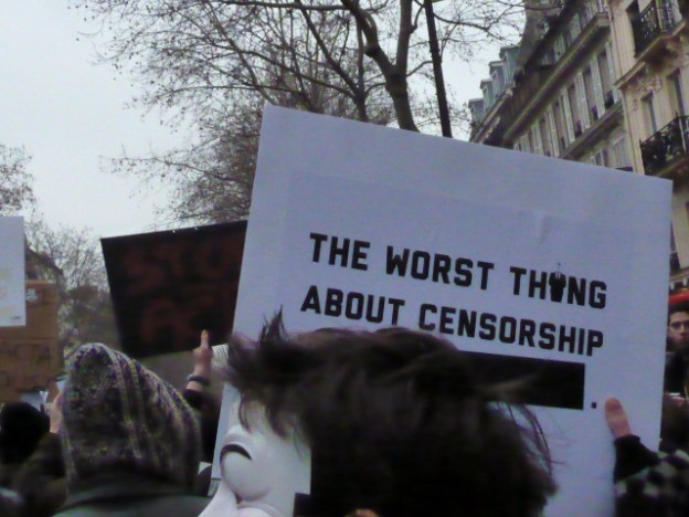"The worst thing about censorship [blank]"