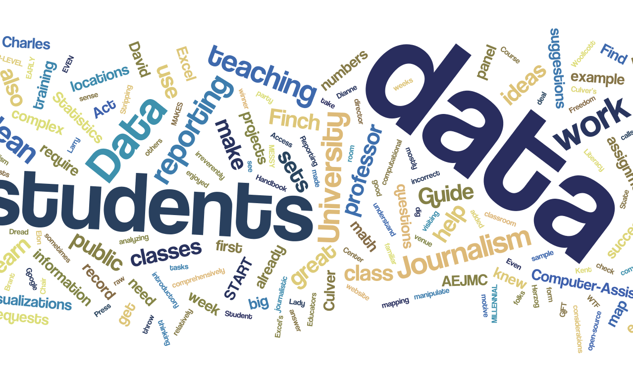 Five Takeaways from a Discussion About Teaching Data Reporting