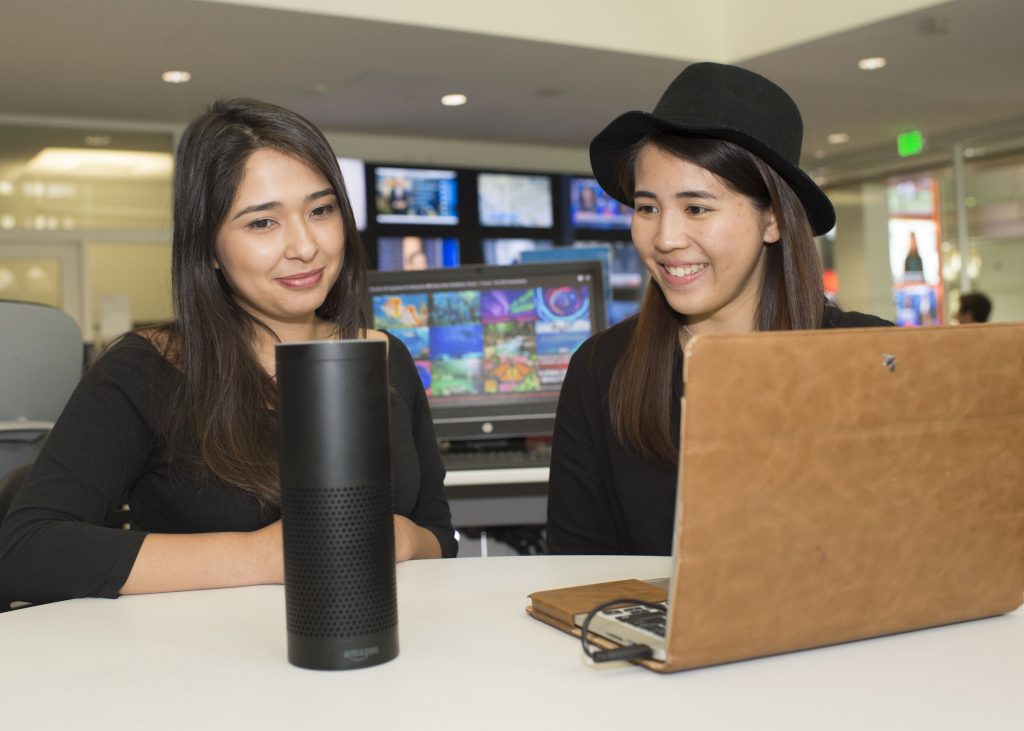 View of Journalists, Let’s Create Stories for Alexa