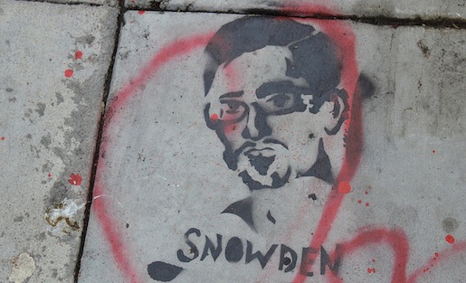 Edward Snowden. Photo by Steve Rhodes on Flickr and used here with Creative Commons license.